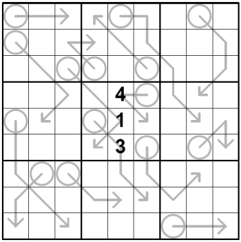 arrow sudoku