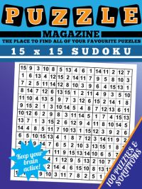 15 x 15 sudoku magazine