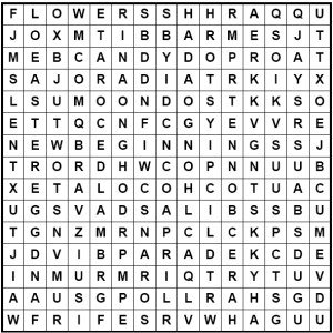 word search solving tips